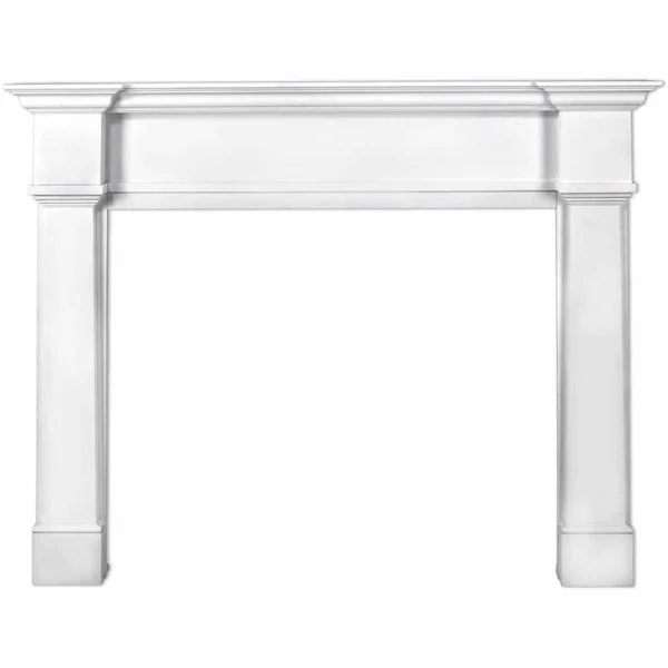 Pearl Mantels Richmond Fireplace Mantel, White