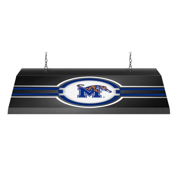 SportsBling.com Memphis Tigers: Edge Glow Pool Table Light Blue - Gray