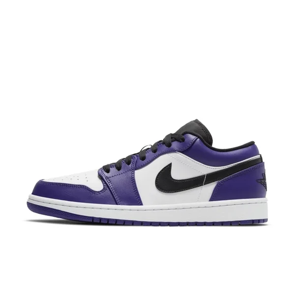 Air Jordan 1 Low &Court Purple& Shoes - Size 12