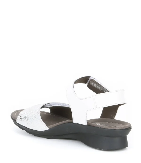 Mephisto Women's Pattie White Silk/Silver