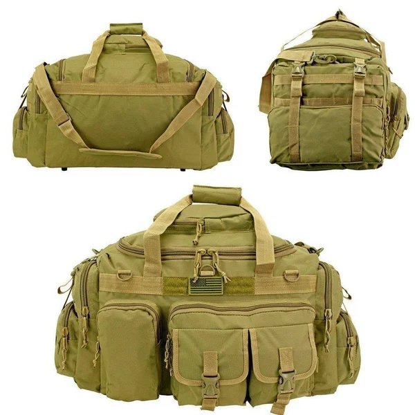 East West USA The Humvee Duffle Bag (Large) - Desert Digital Camo