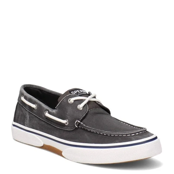 Men's Sperry - Halyard Boat Shoe, 11 W, Fabric, Peltz Shoes