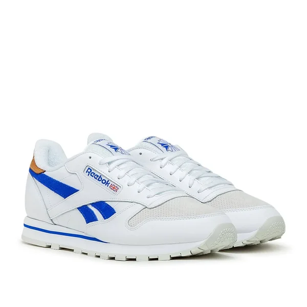 Reebok Classic Leather (White - Blue)