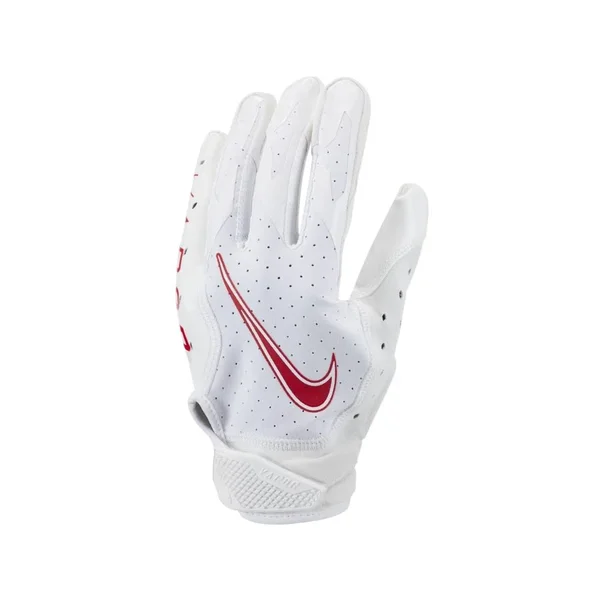Nike Adult Vapor Jet 6.0 Receiver Gloves - Medium, White
