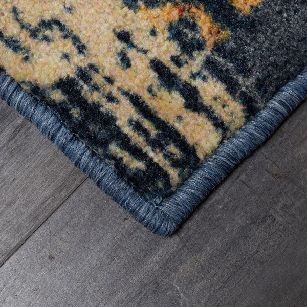 Mohawk Home 9' x 12' Prismatic Horatio Area Rug in Black