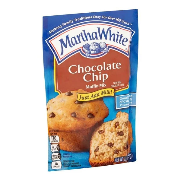 Martha White Chocolate Chip Muffin Mix Harina Pastel Chispas