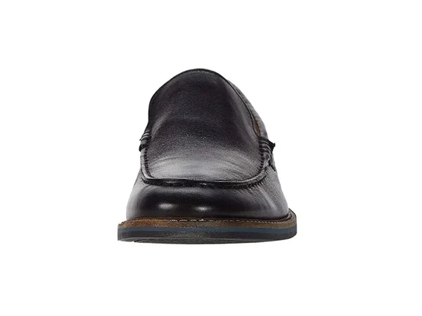 Clarks Men's Atticus Edge Loafer - Size: 12, Black Leather