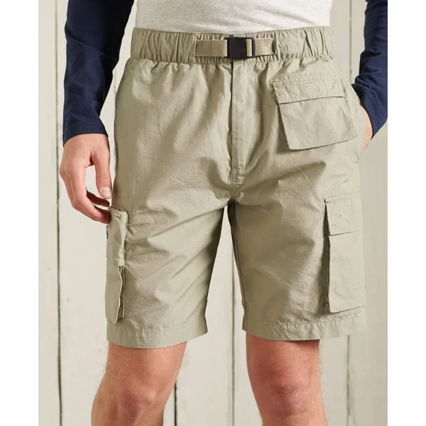 Superdry Utility Cargo Shorts - Natural - Cargo Shorts