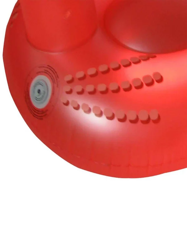Swimline Giant Inflatable Ride-On Color Changing LED Light Up Flamingo Float
