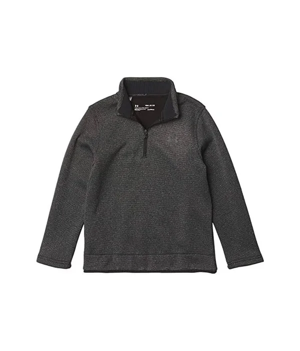 Under Armour Boys&& Sweaterfleece Zip - Red, Youth Large
