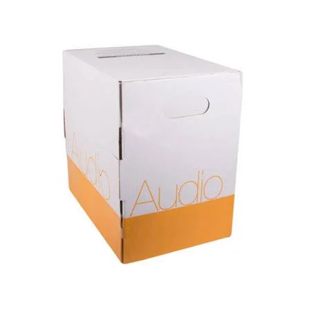 Cable Leader Sc104-805h 500 ft. 14awg-4c Stranded CMR-CL3R OFC Speaker Cable, White