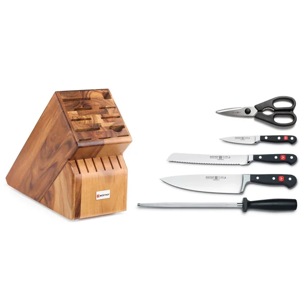 Wusthof Classic 6 Piece Knife Block Set