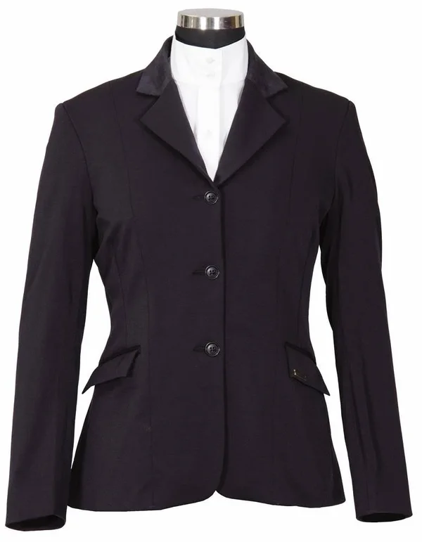 Equine Couture Ladies Raleigh Show Coat 8 Navy