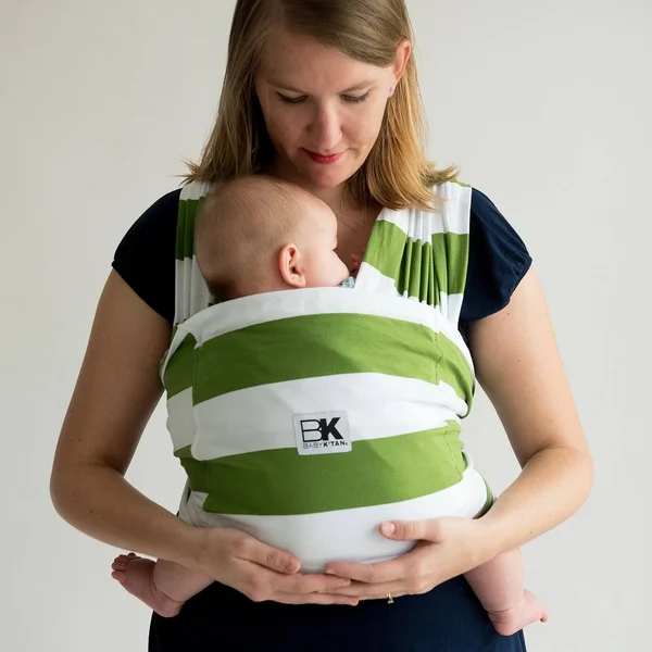 Baby K&tan Print Baby Wrap Carrier - Large - Sweetheart