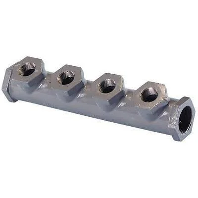Omega Flex Trac Pipe, Poly Coated Manifold 4 Port, 0.75x22 x 0.5x22