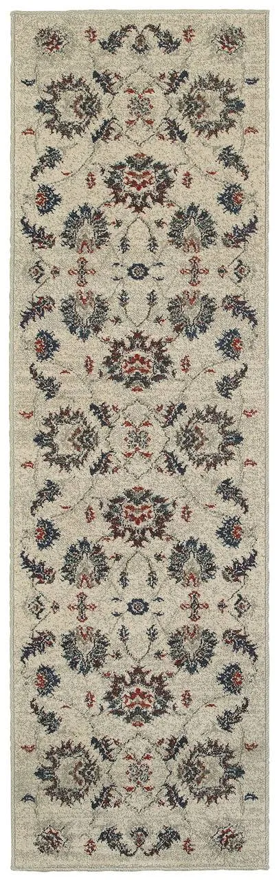 Oriental Weavers Highlands Beige 6684B Rug 3&10x22 x 5&5x22