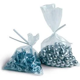 12x22 x 2x22 LDPE Lay Flat Poly Bag, 1.5 mil, Pk5000, 5DFY2