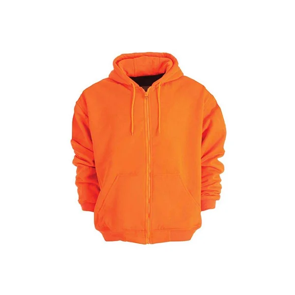 Berne Men's Thermal Lined Hooded Sweatshirt - Orange - 6XL - Regular