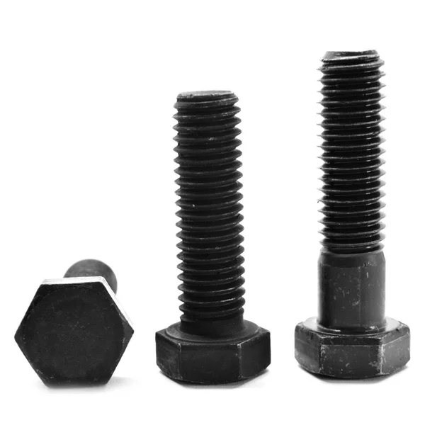 3/8x22-16 x 1x22 (FT) Coarse Thread Grade 5 Hex Cap Screw (Bolt) - USA Medium Carbon Steel Black Oxide Pk 450