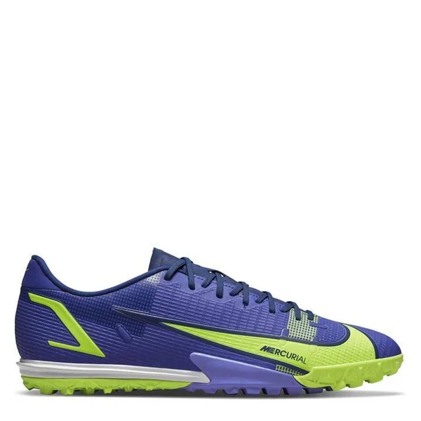 Nike Mercurial Vapor Academy Astro Turf Sneaker, Size 8.5 (43), Blue/Yellow