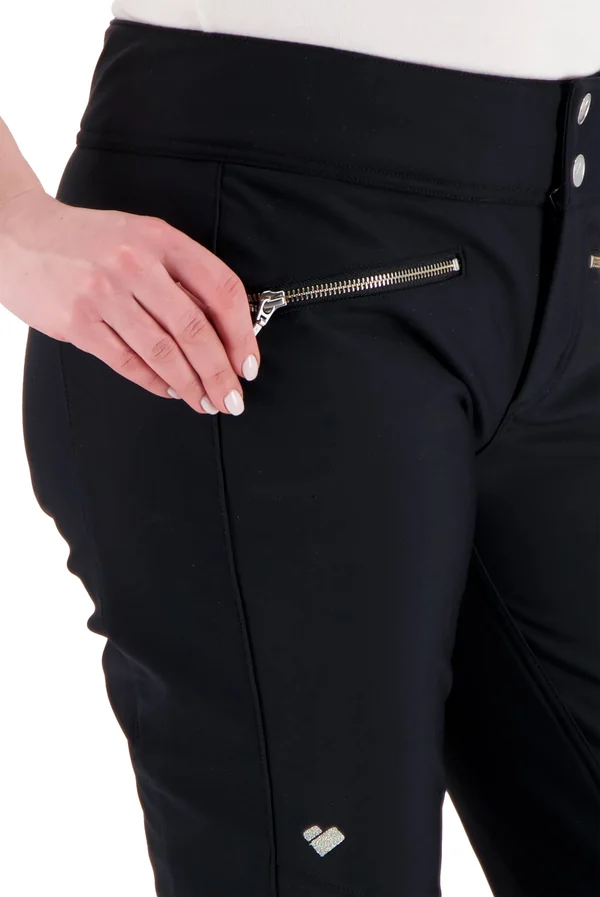 Obermeyer Clio Softshell Pant - Women's Black 4