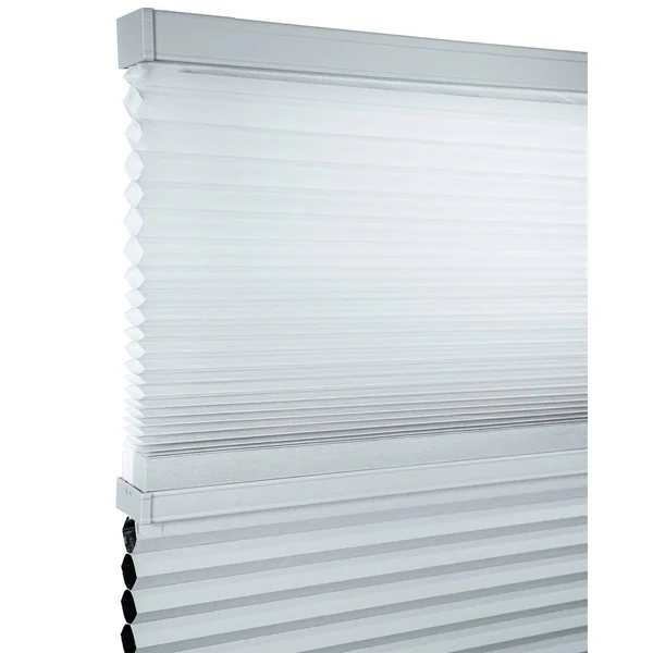 Chicology Day N& Night Cordless Cellular Shades - Grey Sheen - Gray Sheen - 51x22 x 72x22
