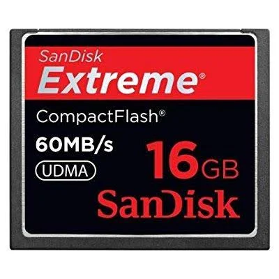SanDisk Extreme - Flash memory card - 16 GB - 400x - CompactFlash
