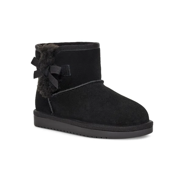Koolaburra by Ugg - Big Kids& Victoria Mini Boot in Black, Size 13
