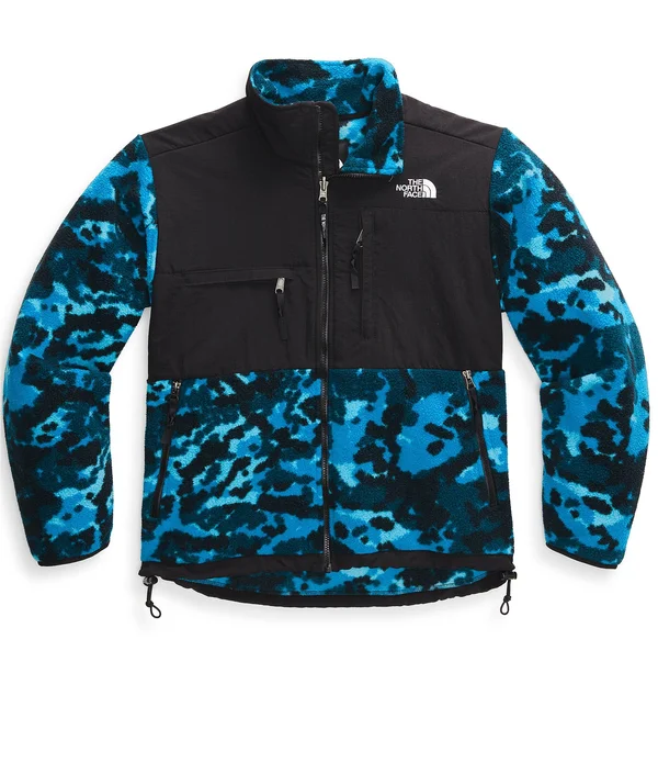 The North Face Men's 95 Retro Denali Jacket - Small - Clear Lake Blue Digi Topo Print