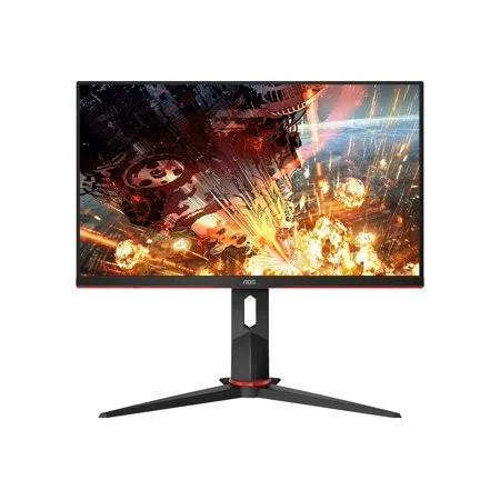 AOC 24G2 23.8x22 Full HD LED Gaming LCD Monitor - 16:9 - Black Red