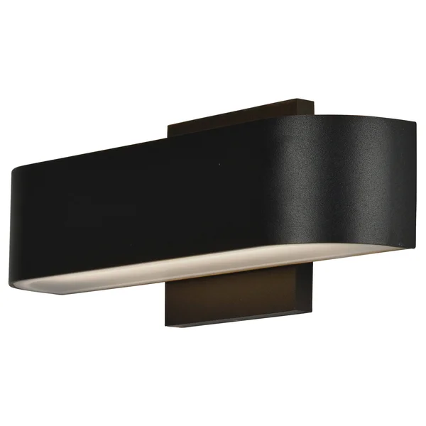 Access Montreal Black LED Outdoor Wall Sconce 20046LEDDMG-BL/FST