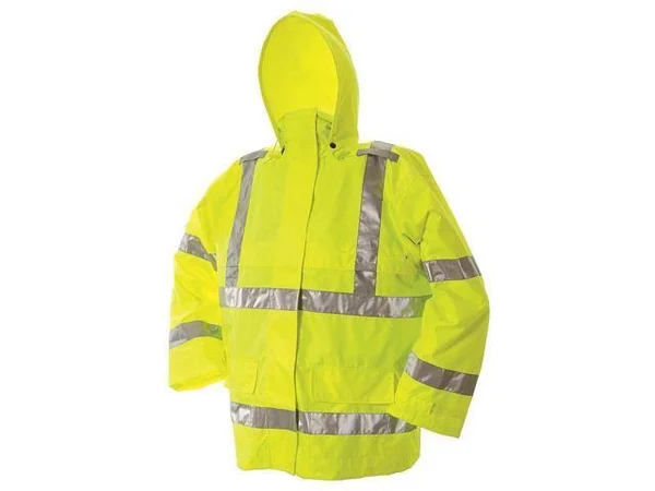 Viking Hi-Viz Safety Jacket 4XL D6323jg-xxxxl - Men's, Green