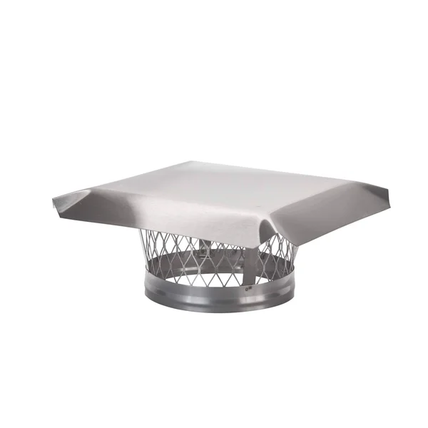 HY-C LC8 Round Stainless Steel Clamp on Single Flue Liner Chimney Cap, 8x22