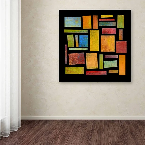 Trademark Global Michelle Calkins 'Building Blocks Four' Canvas Art