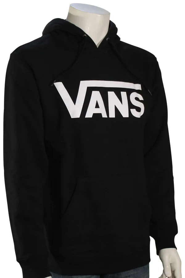 Vans Classic Pullover Hoodie – Black - White