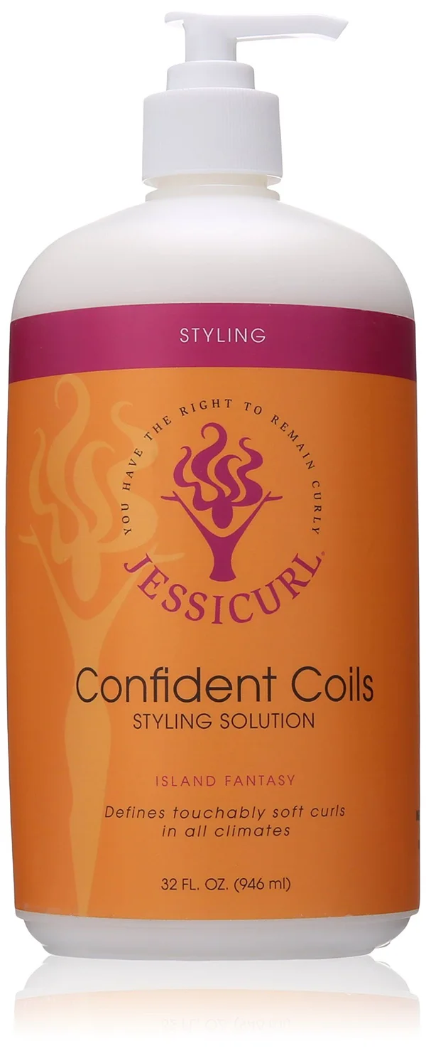 Jessicurl Confident Coils Styling Solution - Island fantasy, 32 fl. oz.
