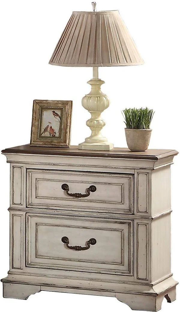 New Classic Furniture Anastasia White Nightstand