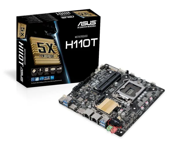 Asus H110T Motherboard LGA 1151 (Socket H4) Mini ITX Intel H110
