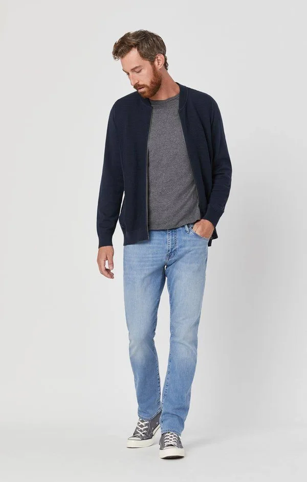 Mavi Jeans Marcus Slim Straight Leg Jeans - Blue - 36 x 32