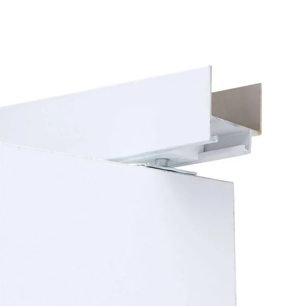 Impact Plus 36 in. x 80 in. Mir-Mel Mirror Solid Core White MDF Full-Lite Interior Closet Wood Bi-Fold Door with White Trim
