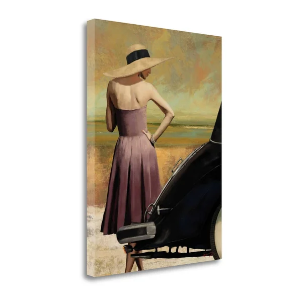 Tangletown Fine Art The Getaway I by Eric Yang - Giclee Print on Gallery Wrap Canvas, 35x22x46x22