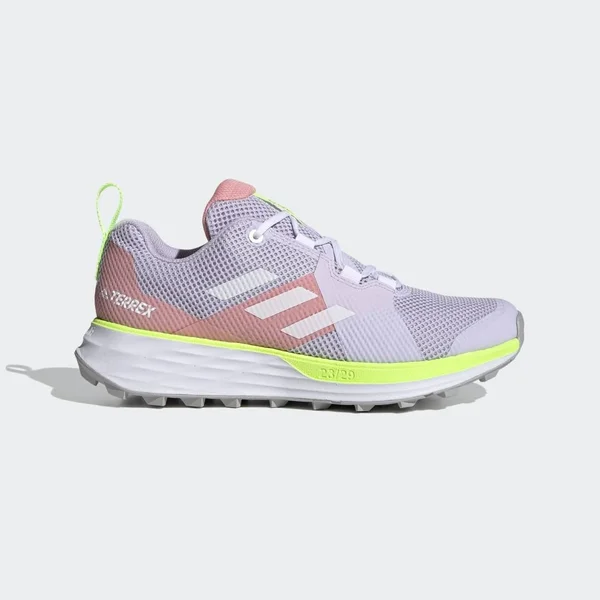 Adidas Women's Terrex Two Trail-Running Shoes Purple 7