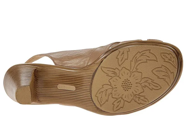 Softspots Womens Neima Strappy Sandals - Almond 8 N Almond - Boscov&s