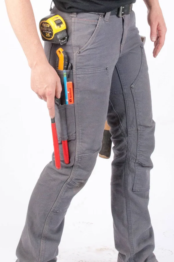 Britt Utility Dark Grey Canvas