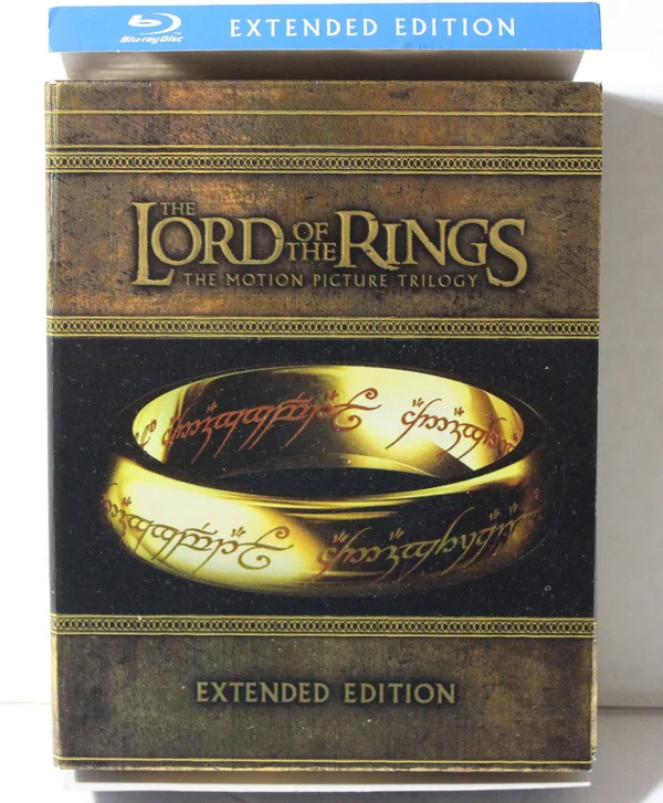 Lord Of The Rings, The Motion Picture Trilogy, 15-Discs [Blu-ray, 2012]