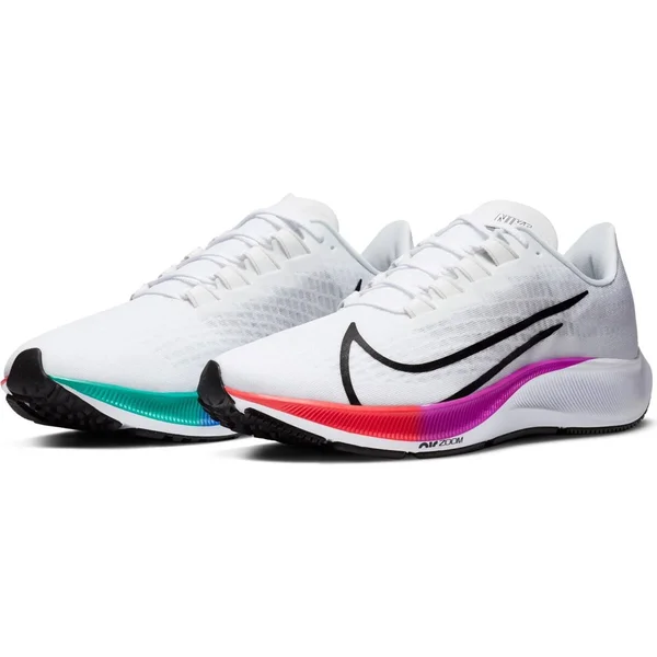 Nike Men's Air Zoom Pegasus 37 Running Shoes - 10.5, White