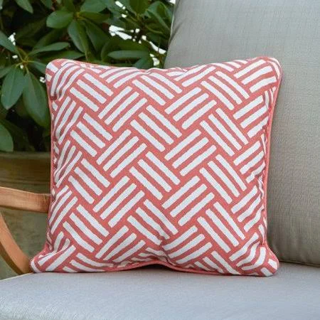 Moyers Outdoor Throw Pillow Size: 20x22 H x 20x22 W x 4x22 D - Color: Rust