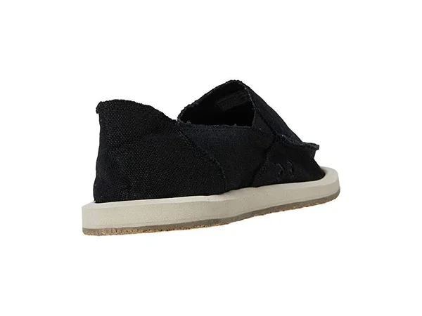 Sanuk Women's Shoes - Donna Hemp Jute - Ebony