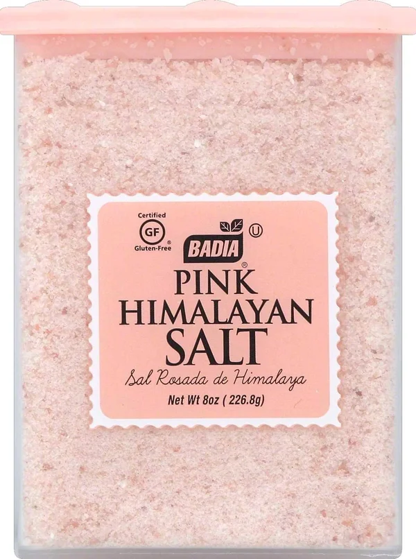 Badia Pink Himalayan Salt - Can 8 oz. - 12 Pack