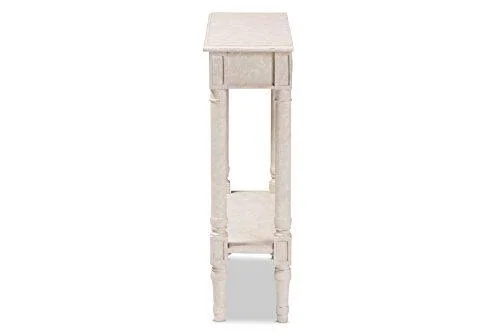 Baxton Studio Canina Console Table - Whitewash